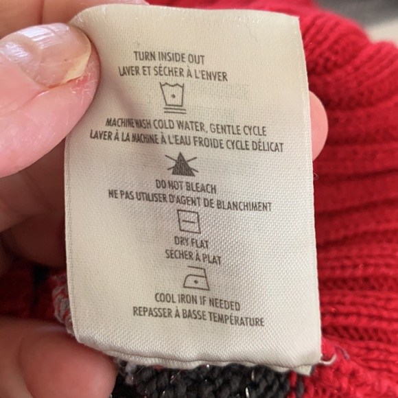 Cowl neck long sleeved striped tunic sweater - Picture 7 of 7